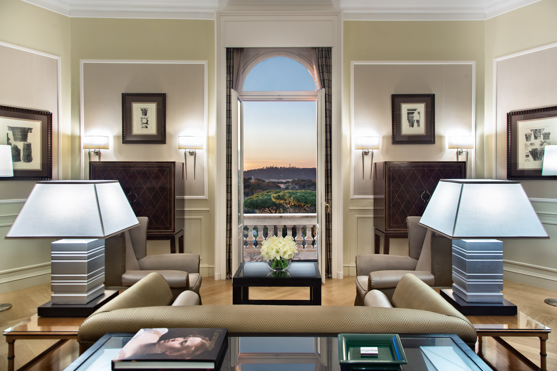 Presidential Suite Marriott Rome Grand Hotel Flora